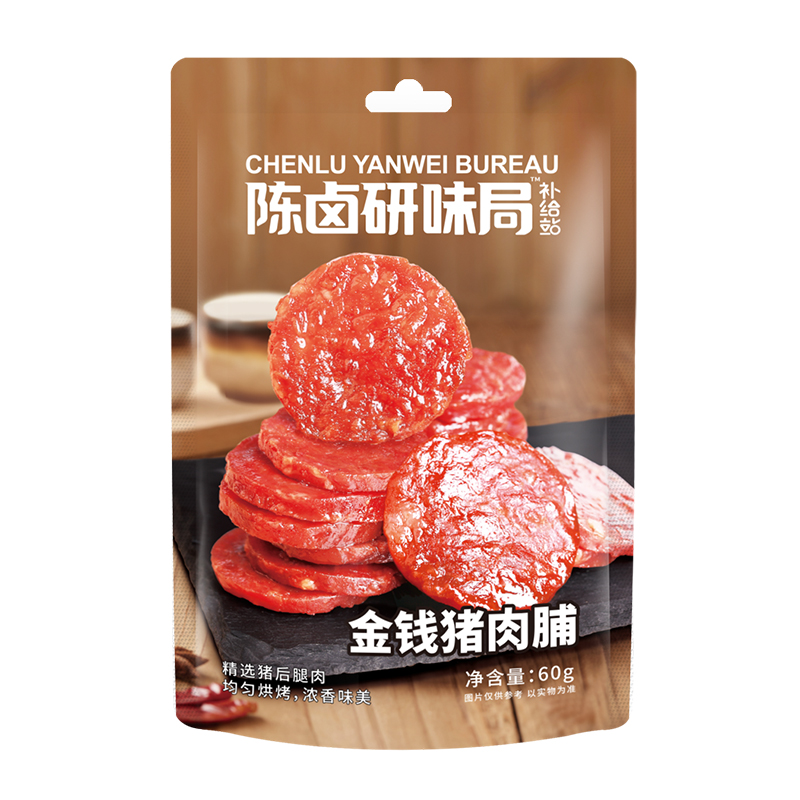 金錢豬肉脯